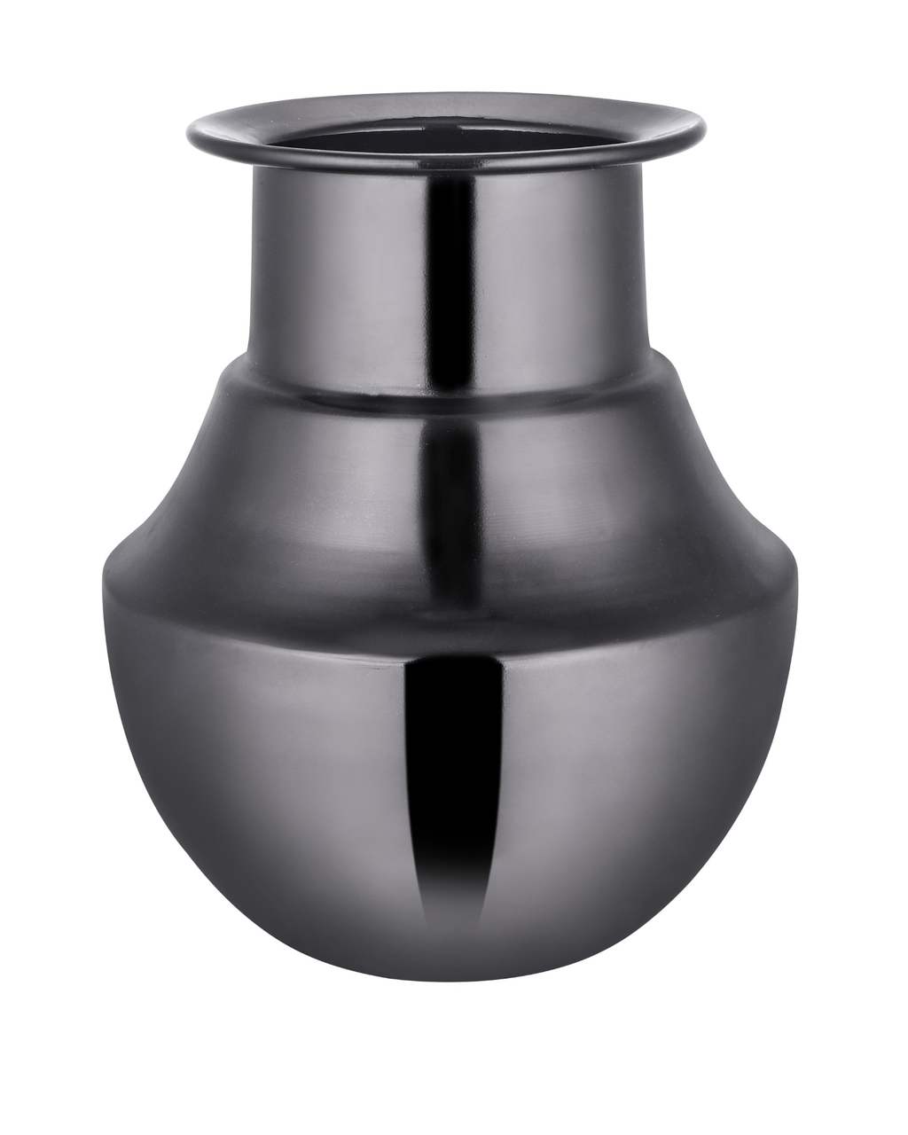 Handcrafetd Heritage Kalash Black Vase