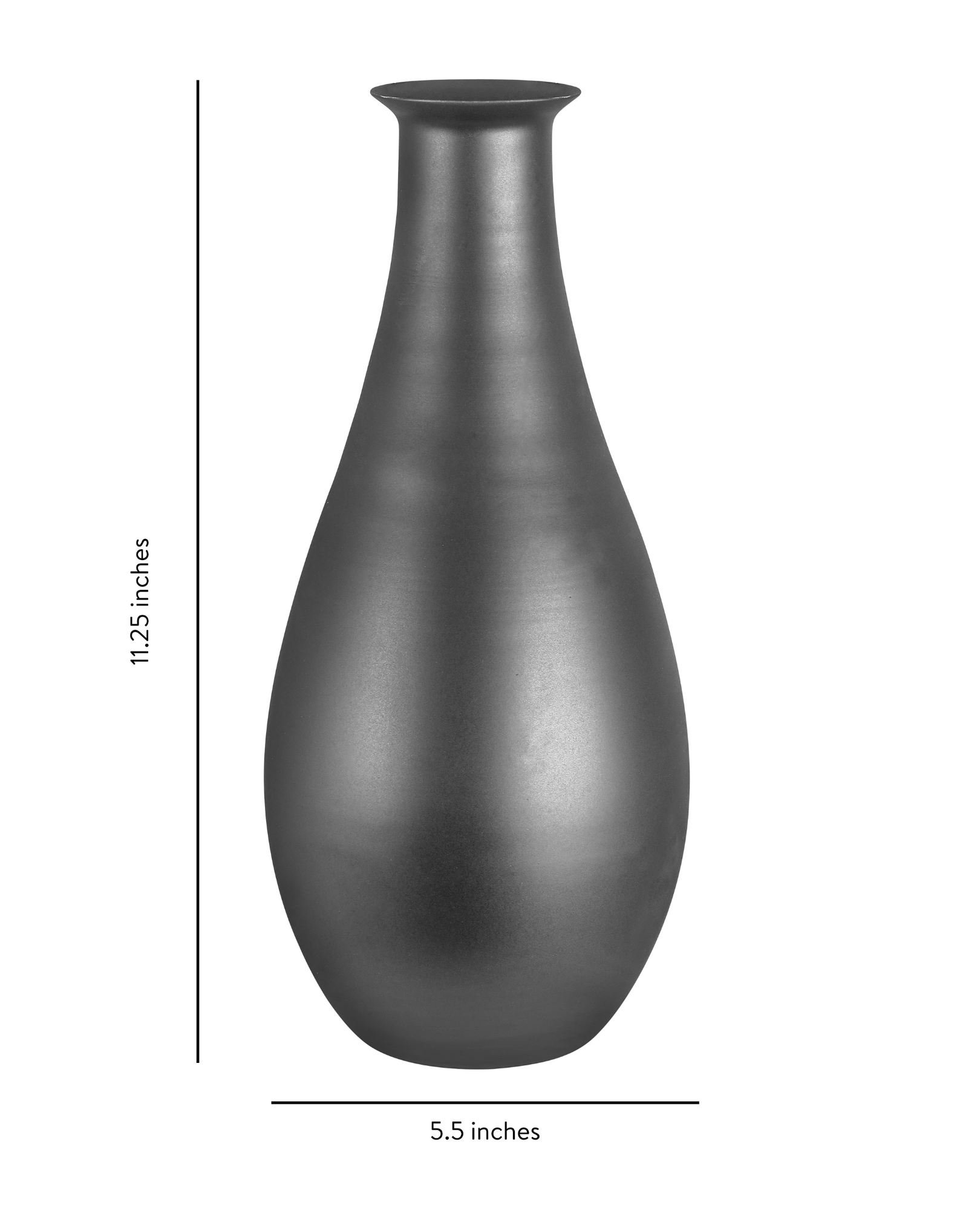 Handicraft Elongated Teardrop Vase