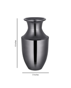 Handcrafted Glossy Black Bud Vase