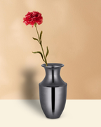 Handcrafted Glossy Black Bud Vase
