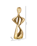 Handcrafted Infinity Figure Human Sculpture