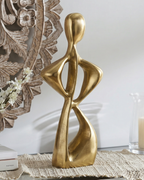 Handcrafted Infinity Figure Human Sculpture