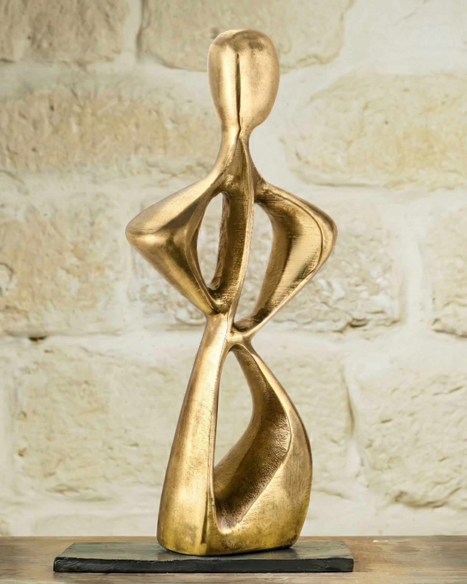 Handcrafted Infinity Figure Human Sculpture