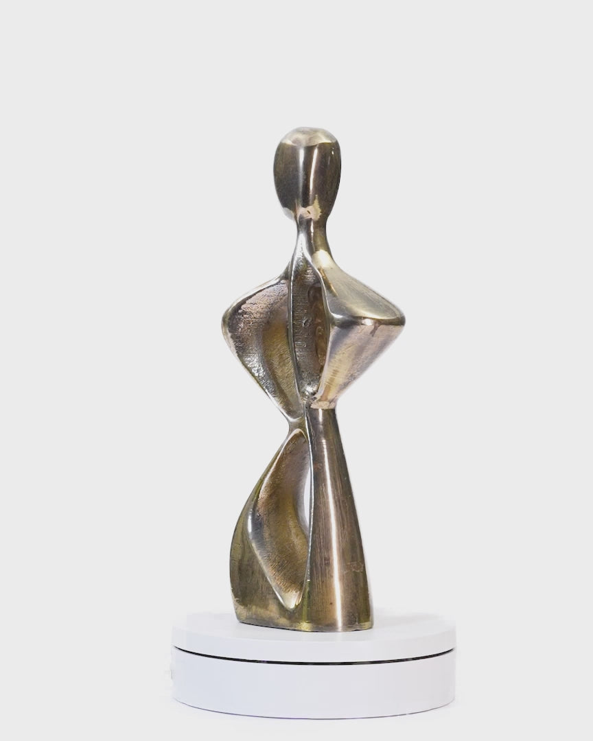 Handcrafted Infinity Figure Human Sculpture
