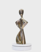 Handcrafted Infinity Figure Human Sculpture
