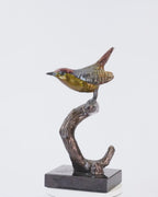 Hand-Finished Multi-Tonal Songbird Sculpture